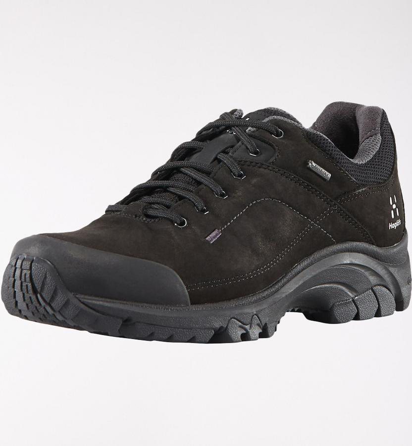 Haglöfs Ridge GT Hiking Shoes Black For Womens QZAUO0827 Australia